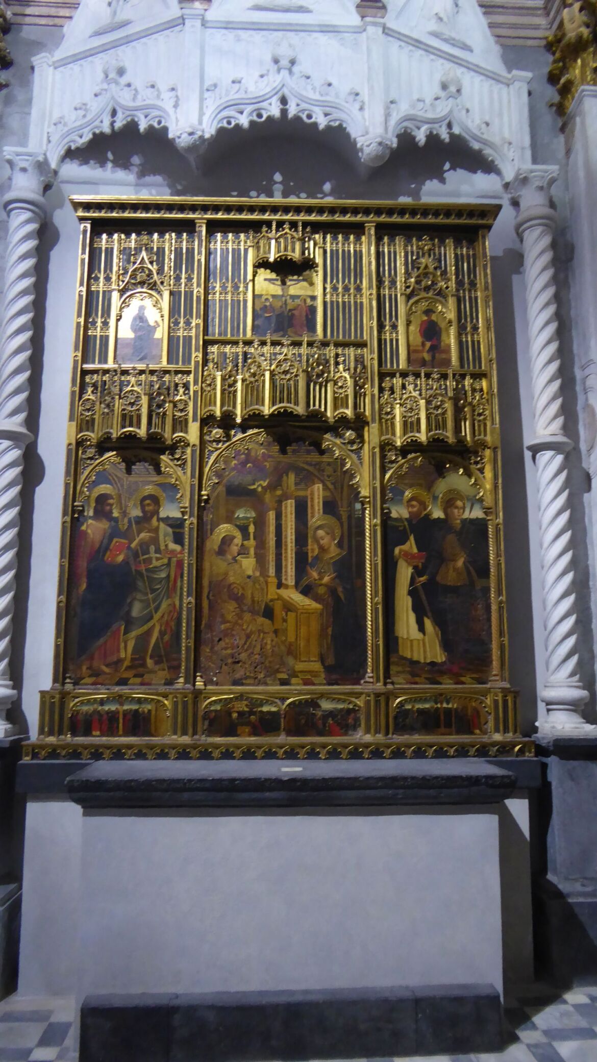 Il Polittico dell’Annunciazione di Giovanni Mazone presso Santa Maria di Castello