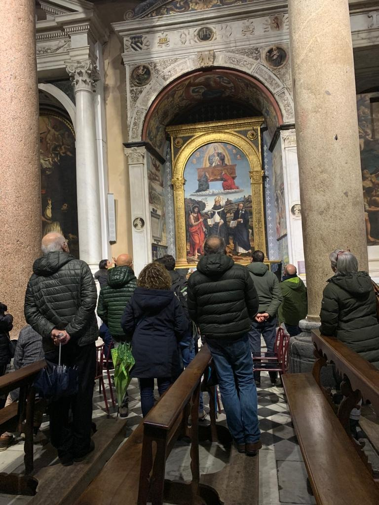 “Le Chiese dei Palazzi dei Rolli” : 1400 visitatori a S. Maria di Castello !